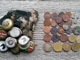 Ar metāla detektoru pa pludmali 2019 (18. novembris)